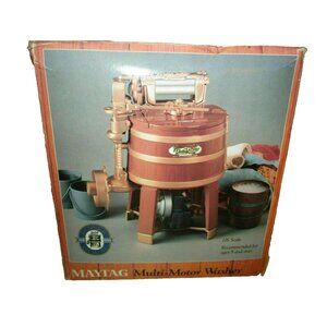 Ertl Power House Farm Series 1/6 Scale Diecast Maytag Multi-Motor Washer #4967